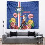 Personalised Cabo Verde Tapestry Grey-Headed Kingfisher Mix Gerbera Daisy