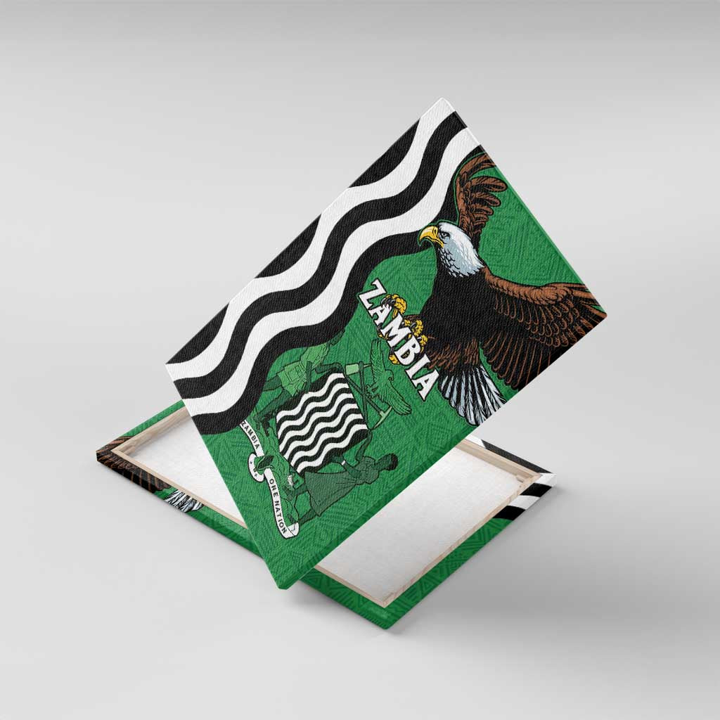 Icitungu ca Zambia Canvas Wall Art One Zambia One Nation