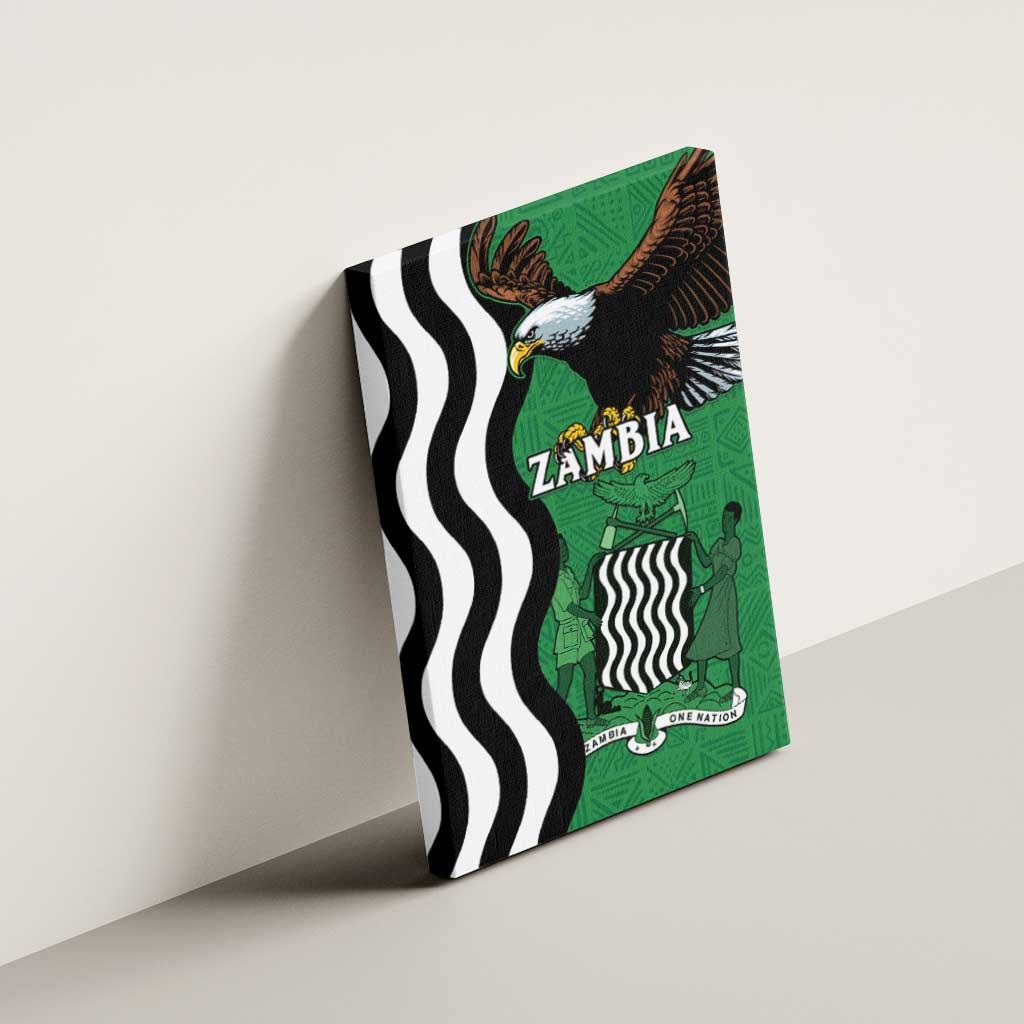 Icitungu ca Zambia Canvas Wall Art One Zambia One Nation