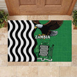 Icitungu ca Zambia Rubber Doormat One Zambia One Nation