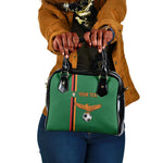 Custom Zambia Football Shoulder Handbag Go Chipolopolo