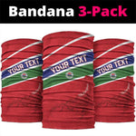 Custom Gambia Football Neck Gaiter Scorpions Never Die LT15