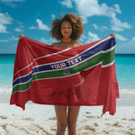 Custom Gambia Football Sarong Scorpions Never Die