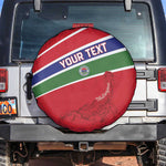 Custom Gambia Football Spare Tire Cover Scorpions Never Die