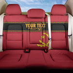 Custom Angola Football Back Car Seat Cover Viva Palancas Negras