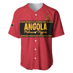 Custom Angola Football Baseball Jersey Viva Palancas Negras