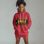 Custom Angola Football Hoodie Dress Viva Palancas Negras