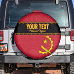 Custom Angola Football Spare Tire Cover Viva Palancas Negras