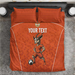 Custom Niger Football Bedding Set Allez Menas