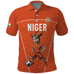 Custom Niger Football Polo Shirt Allez Menas