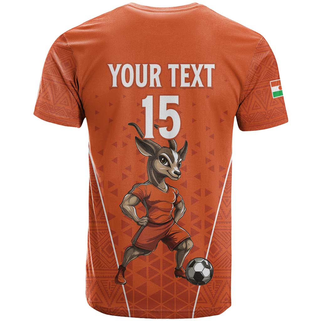Custom Niger Football T shirt Allez Menas