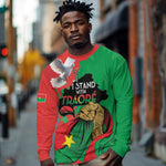 Burkina Faso I Stand With Traore Long Sleeve Shirt