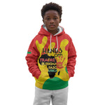 Hands Off Traore Burkina Faso Africa Kid Hoodie Military Pattern