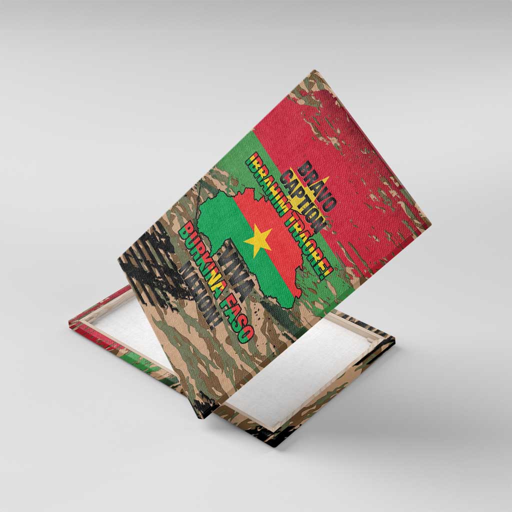Bravo Caption Traore! Viva Burkina Faso Nation! Canvas Wall Art