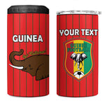 Guinea Football Custom 4 in 1 Can Cooler Tumbler Allez Syli National - African Pride