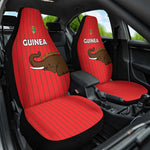 Guinea Football Car Seat Cover Allez Syli National - African Pride