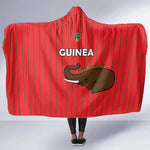 Guinea Football Hooded Blanket Allez Syli National - African Pride