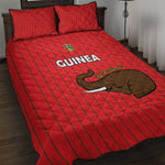 Guinea Football Quilt Bed Set Allez Syli National - African Pride