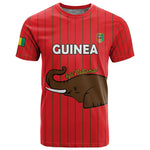 Guinea Football Custom T shirt Allez Syli National - African Pride