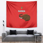 Guinea Football Tapestry Allez Syli National - African Pride