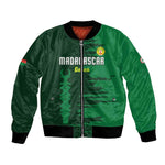Madagascar Football Custom Bomber Jacket Go Champions - African Pride