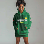 Madagascar Football Custom Hoodie Dress Go Champions - African Pride