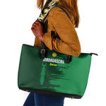 Madagascar Football Leather Tote Bag Go Champions - African Pride