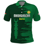 Madagascar Football Custom Polo Shirt Go Champions - African Pride