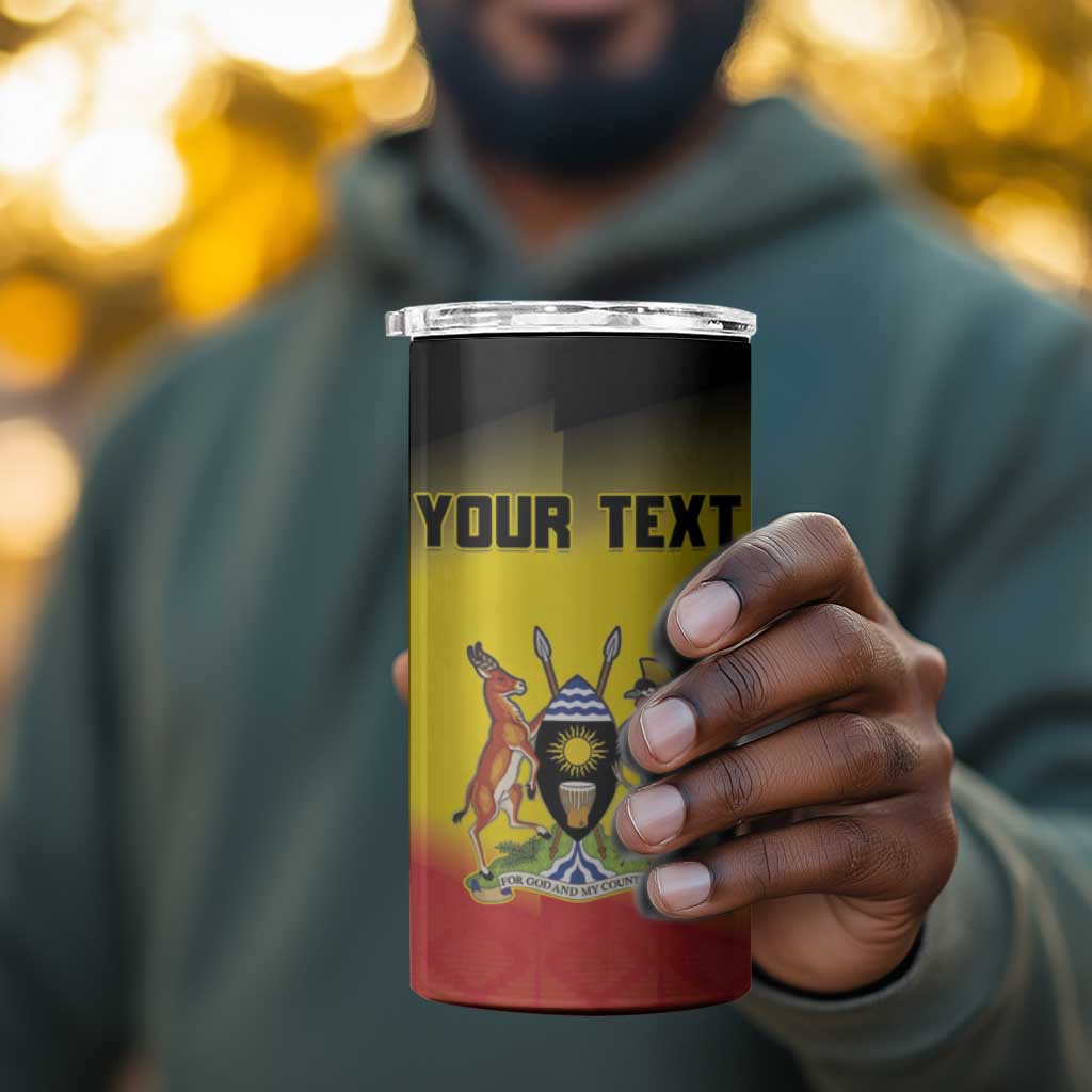 Uganda Football Custom 4 in 1 Can Cooler Tumbler Go Champions - African Pride