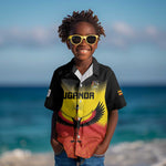Uganda Football Custom Kid Hawaiian Shirt Go Champions - African Pride