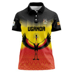 Uganda Football Custom Women Polo Shirt Go Champions - African Pride
