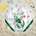 Algeria Football Beach Blanket Go Champions - African Pride
