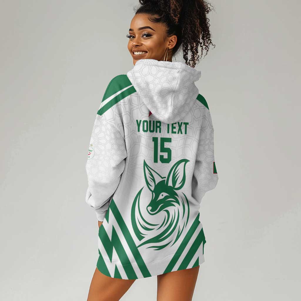 Algeria Football Custom Hoodie Dress Go Champions - African Pride