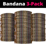 Mali Mud Cloth Neck Gaiter Traditional Bologan Pattern - African Pride
