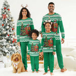 Personalized Afro Christmas in Nigeria Christmas Pajama Set Eku Odun Eku IyeDun - African Pride