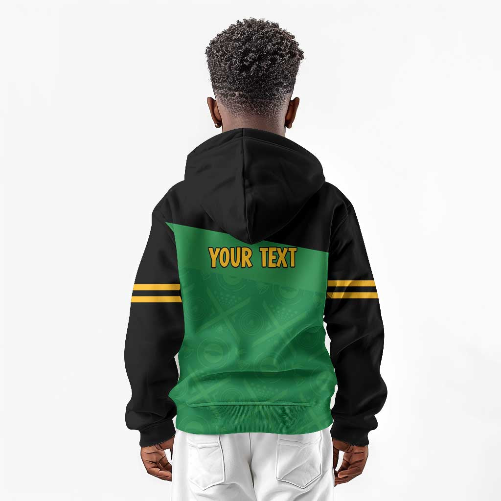 Personalized Jamaica Labour Party Supporters Kid Hoodie - African Pride