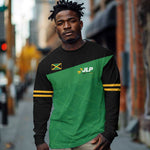 Personalized Jamaica Labour Party Supporters Long Sleeve Shirt - African Pride