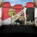 Personalized Afro Tunisia Back Car Seat Cover Camelus Dromedarius With Jasmine