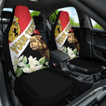 Personalized Afro Tunisia Car Seat Cover Camelus Dromedarius With Jasmine