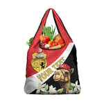 Personalized Afro Tunisia Grocery Bag Camelus Dromedarius With Jasmine