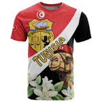 Personalized Afro Tunisia T shirt Camelus Dromedarius With Jasmine