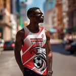 Custom Tunisia Football Men Tank Top Go Eagles of Carthage