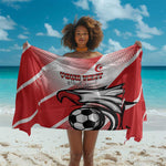Custom Tunisia Football Sarong Go Eagles of Carthage