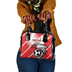 Custom Tunisia Football Shoulder Handbag Go Eagles of Carthage
