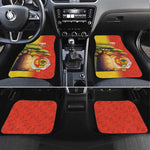 Afro Senegal Independence Day Car Mats 65th Anniversary - Kente Pattern