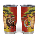 Afro Senegal Independence Day Tumbler Cup 65th Anniversary - Kente Pattern
