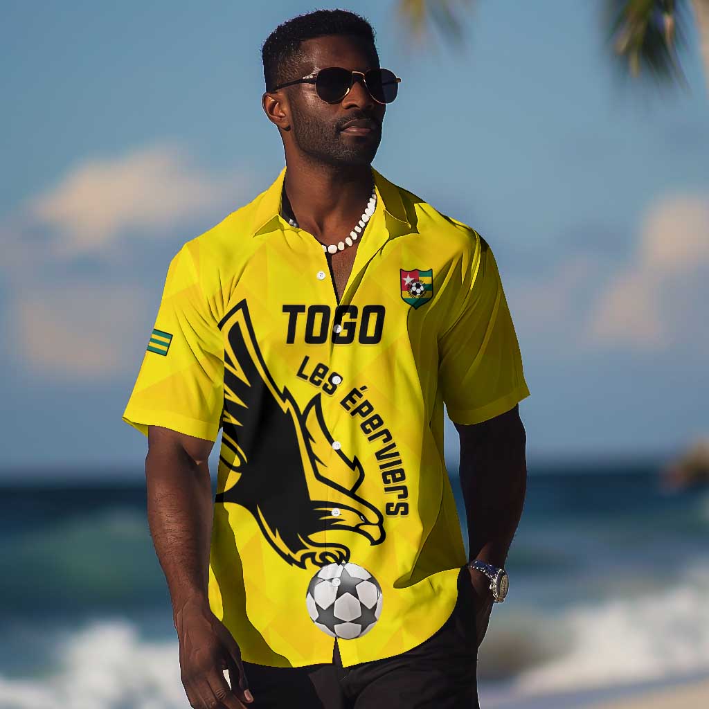 Custom Togo Football Hawaiian Shirt Go Champions
