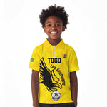 Custom Togo Football Kid Polo Shirt Go Champions