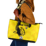 Custom Togo Football Leather Tote Bag Go Champions