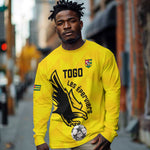 Custom Togo Football Long Sleeve Shirt Go Champions